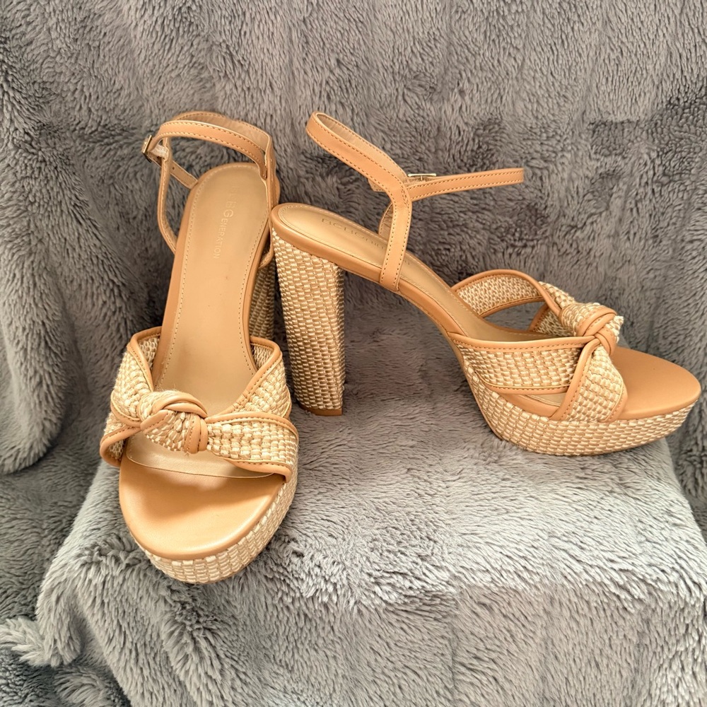 Bcbgeneration Tan Platform Sandals - image 8
